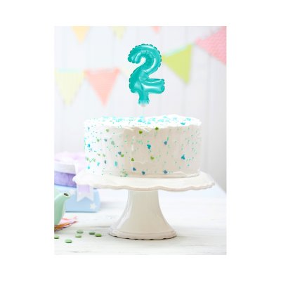 Cake foil balloon 5" number 2, light blue - blue 2 a.jpg