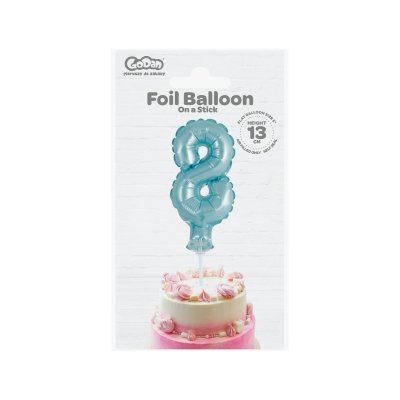 Cake foil balloon 5" number 8, light blue - blue 8 b.jpg