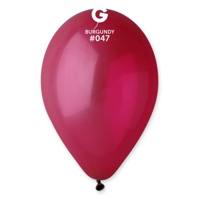 Balloons 26cm/10" #047 Pastel Burgundy (100pcs) - G90_47_O.jpg