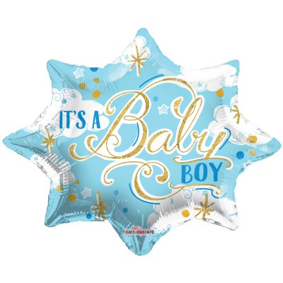 20" balloon star - It’s A Baby Boy