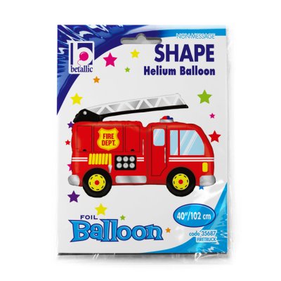 Fire truck (81cm,32") foil balloon - 35687.jpg