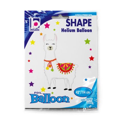 Llama (114cm,45") foil balloon - 35787.jpg