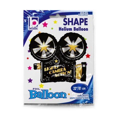 Light, camera, action! (81cm,32") foil balloon - 85373.jpg