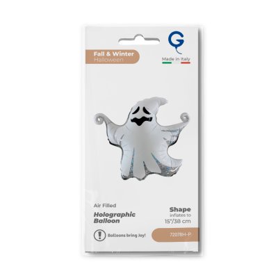 Ghost 15"/38cm foil balloon LINK - 72078h-p-b.jpg