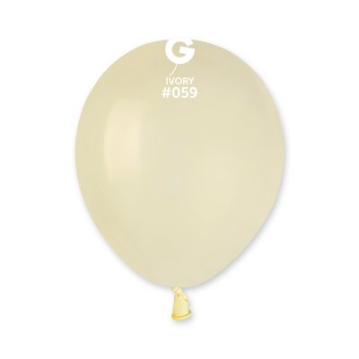 Balloons 13cm/5" #059 Pastel Ivory (100pcs) - A50_59_O.jpg