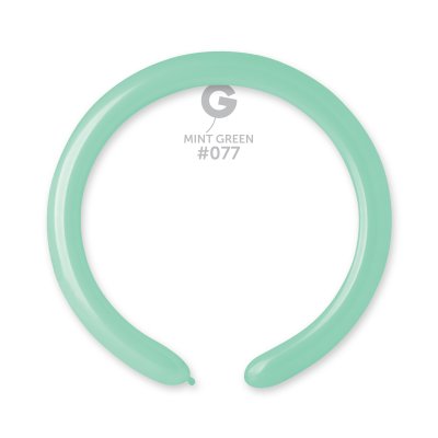 Modeling balloon #077 mint green (100 pcs/pack) - D4_77_O.jpg