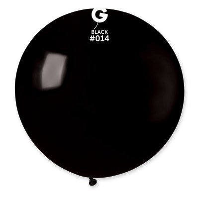 Balloon G40 #014 black (100cm, 40") - G40_14_O.jpg
