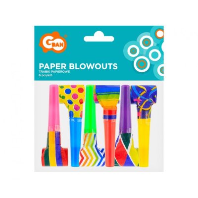 Set of 6 paper trumpets - 55083.jpg