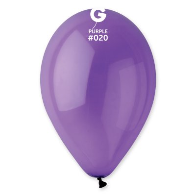 Balloons 30cm/12" #020 Crystal Purple (100pcs) - G110_20_O.jpg
