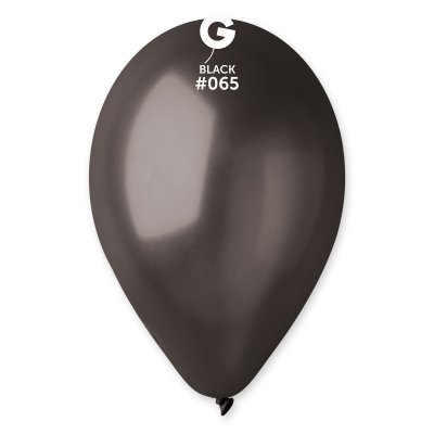 Balloons GM90/065 Metallic Black - 10 pcs - cwPOdK6w.png