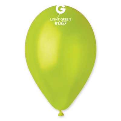 Balloons GM90/067 Metallic Light Green - 10 pcs - A1D5HMSg.png