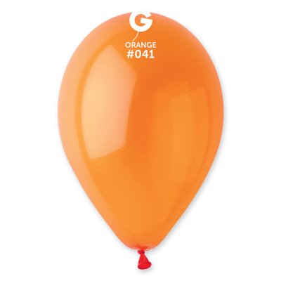 Balloons 30cm/12" #041 Crystal Orange (100pcs) - G110_41_O.jpg