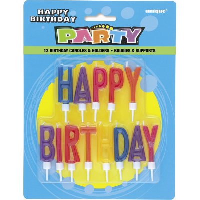 Cake Candles - Happy Birthday Letters - 71190.jpg