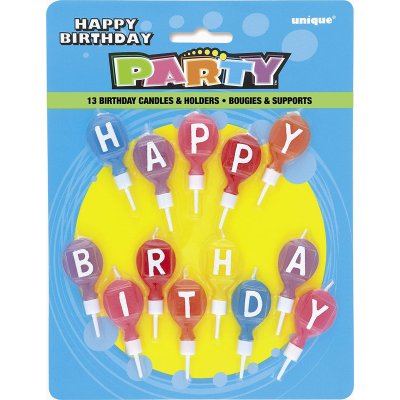 Cake Candles - Balloons Happy Birthday - 71191.jpg