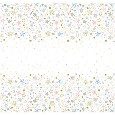 Plastic Tablecloth - Twinkle Twinkle Little Star, 54"x84" - 724132.jpg