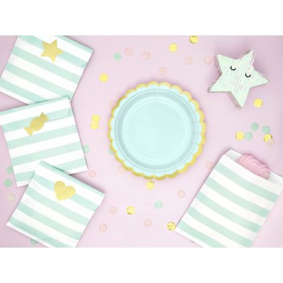 Paper Plate - Mint (18cm) 6pcs - big_TPP16-103_06_S.jpg