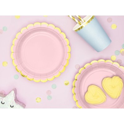 Paper Plate - Light pink (18cm) 6pcs - stThumbnailPlugin.php.jpg