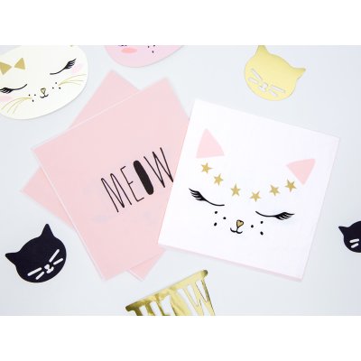 Paper napkins - Kitty (33x33cm) 20pcs - big_SP33-50_04_S.jpg