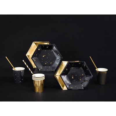 Paper plate - Let's Celebrate - black with gold (20cm) 6pcs - stThumbnailPlugin.php.jpg3.jpg