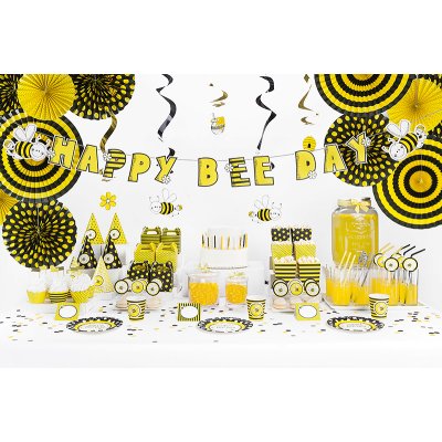 Paper straws - Yellow strips (10pcs) - big__pszczolka_S.jpg