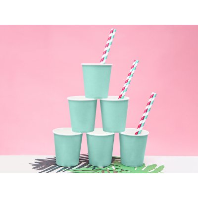 Paper straws - Fuchsia strips (10pcs) - big_SPP1-006_14_S.jpg