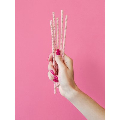 Paper straws - Light pink (10pcs) - big_SPP12-081J-019_03_S.jpg