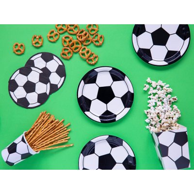 Paper plates - Football (18cm) 6pcs - large_TPP72_02_S.jpg