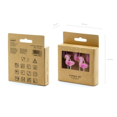 Cake candle - Flamingos (3cm) 5pcs - big_SCS-8_op_01_S.jpg