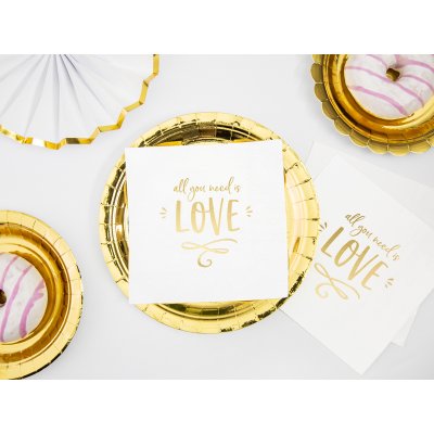 Paper napkins - All you need is love (33x33cm) 20pcs - big_SP33-75-008-019_05_S.jpg