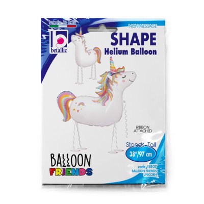 Walking Unicorn (91cm,36") foil balloon - 18107-P.jpg