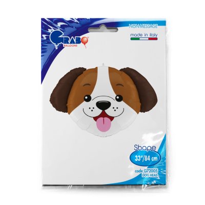 Dog head (64cm,25") foil balloon - G72005-P-Packaged.jpg