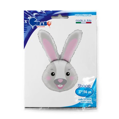 Bunny head (79cm,31") foil balloon - G72004-P-Packaged.jpg