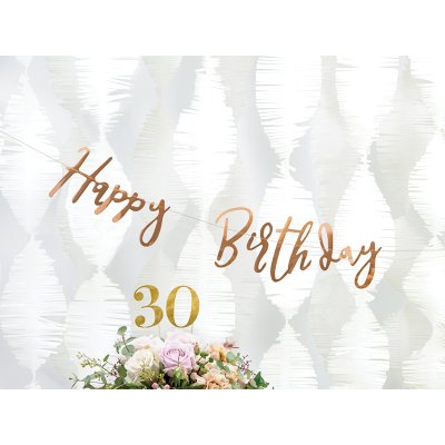 Banner - Happy Birthday, rosegold (16,5x62cm) - big_GRL75-019R_04_S.jpg