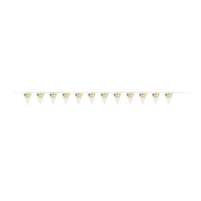 Flag garland - Happy Birthday