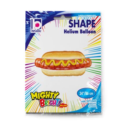 Hotdog (86cm,34") foil balloon - 35723WE.jpg