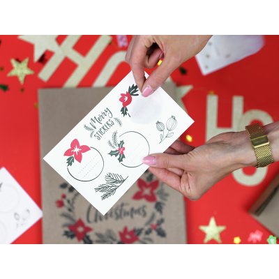 Gift bags Merry little christmas, kraft, 25x11x27cm - big_TNP2-031_06_S.jpg