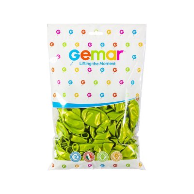 Balloons 28cm/11" #067 Metallic Light Green (100pcs) - GM110 67-.jpg