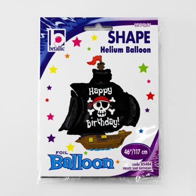 Pirate ship (86cm,34") foil balloon - 85484.jpg