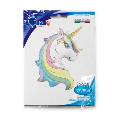 Unicorn head (81cm,32") foil balloon - G72031-P-Packaged.jpg