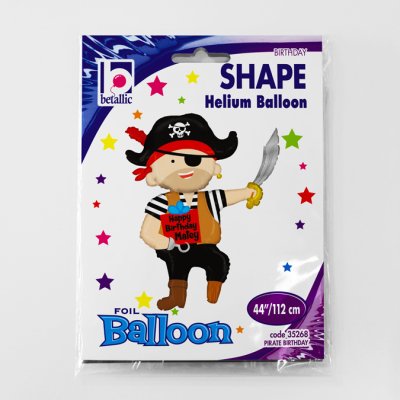 Pirate Birthday (113cm,44") foil balloon - 35268.jpg