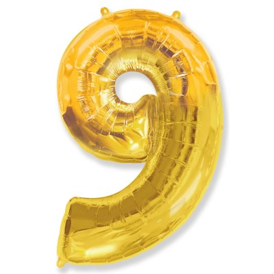 Number 9 Gold (102cm, 40") Flex Single Pack