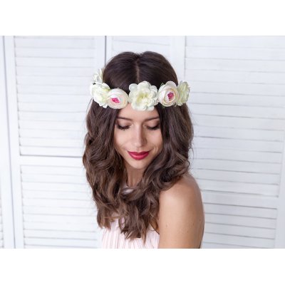 Flower crown - white, 17cm - WIAN1-008_02_H.jpg