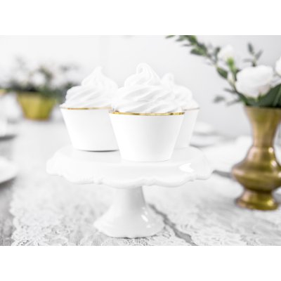 Cupcake wrappers, 4.8x7.6x4.6cm, white - FM15-008_07_H.jpg