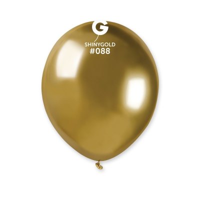 Balloons 13cm/5" #088 Shiny Gold (100pcs) - 88.jpg