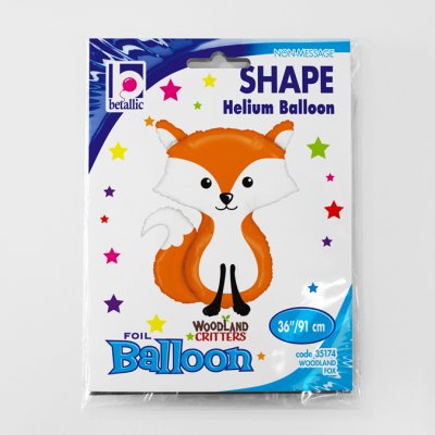 Fox (76cm,30") foil balloon - 35174.jpg
