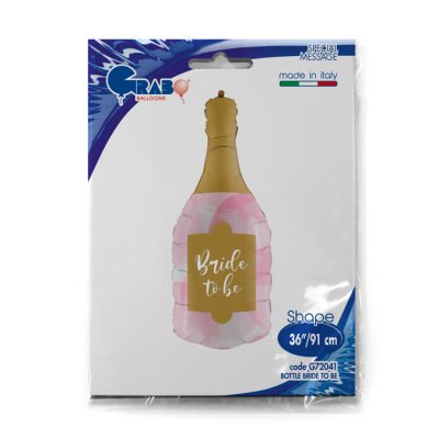 Bottle - Bride To Be (91cm,36") foil balloon - G72041-P-Packaged.jpg
