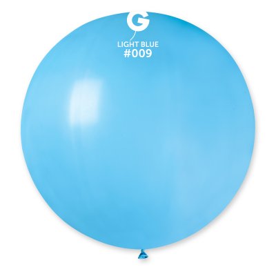 Balloon G220 #009 Pastel Light Blue (80cm/31") - G220_09_O.jpg