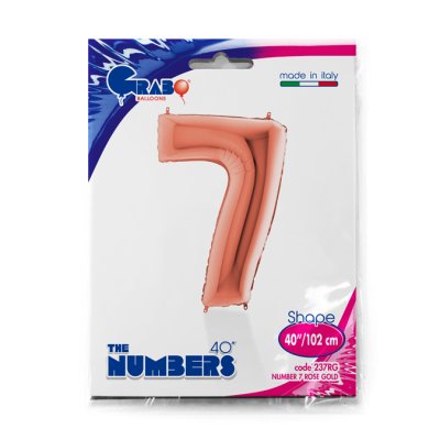Number 7 Rosegold (102cm,40") foil balloon - 237RG-P-Packaged.jpg