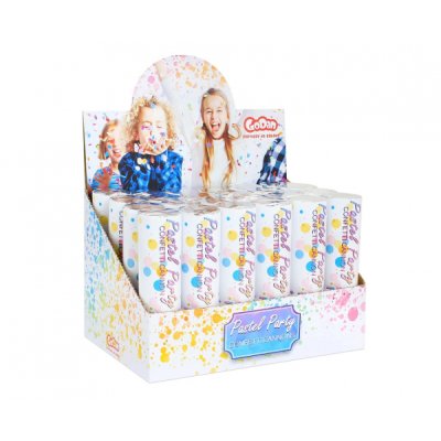 Confetti Cannon Pastel Party, multicolour, 15 cm - jc kpp15 (3).png