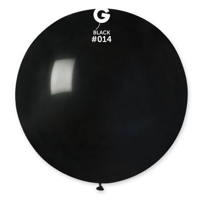 Balloon G220 #014 Pastel Black (80cm/31") - G220_14_O.jpg